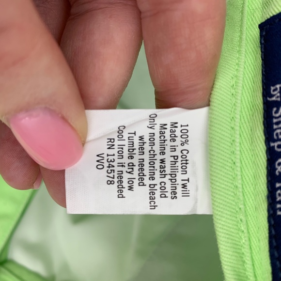 Vineyard Vines Classic Fit Club Short in Iguana Green Sz 28 - Picture 5 of 10